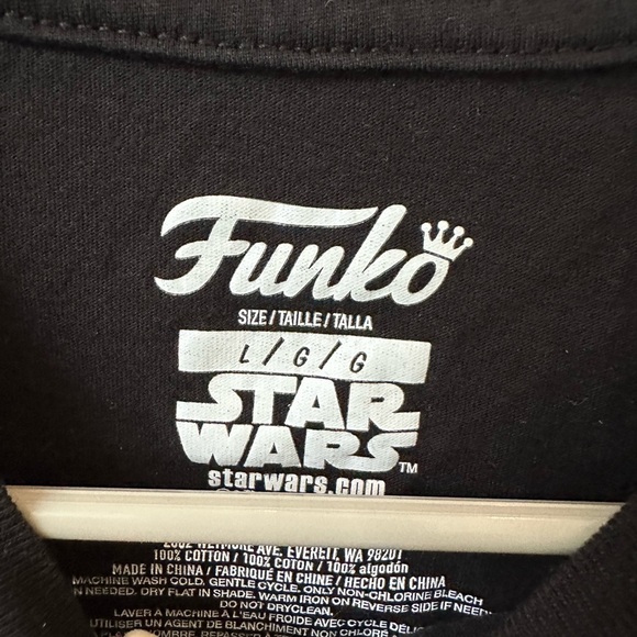 Kid's Funko Star Wars  T-Shirt Size Large - Picture 2 of 2